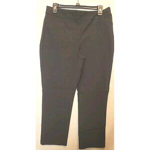 Chicos So Slimming Brigitte Crop Pants Size 1.5 M 10 Pull On Tech Sleek Fit